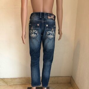 LBJC Laguna Beach Jeans Co. Slim Women’s Trendy Distressed Ankle Blue Denim Pant